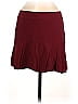 Theory Solid Burgundy Casual Skirt Size 6 - photo 1