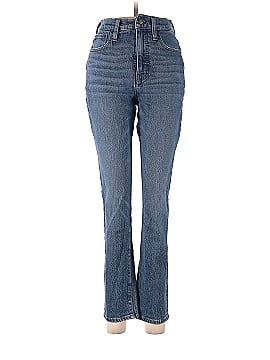Madewell Tall Classic Straight Jeans in Coldbrook Wash (view 1)