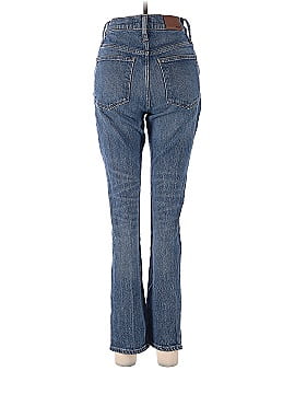 Madewell Tall Classic Straight Jeans in Coldbrook Wash (view 2)