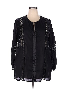 Brylane Woman Collection Long Sleeve Blouse (view 1)