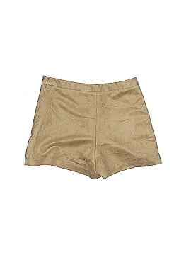 Nell Faux Leather Shorts (view 2)