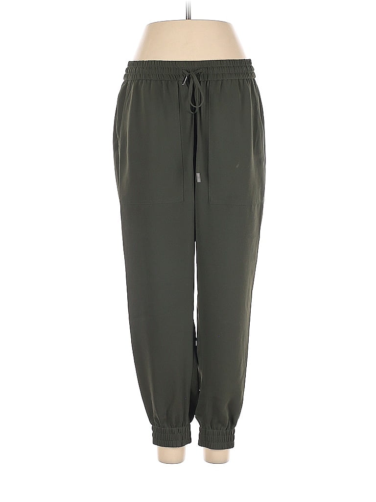 Ann Taylor 100% Polyester Green Sweatpants Size S - photo 1