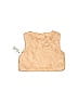 Rare Editions 100% Polyester Tan Faux Fur Vest Size 8 - photo 2