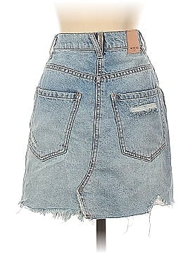 We the Free Denim Skirt (view 2)