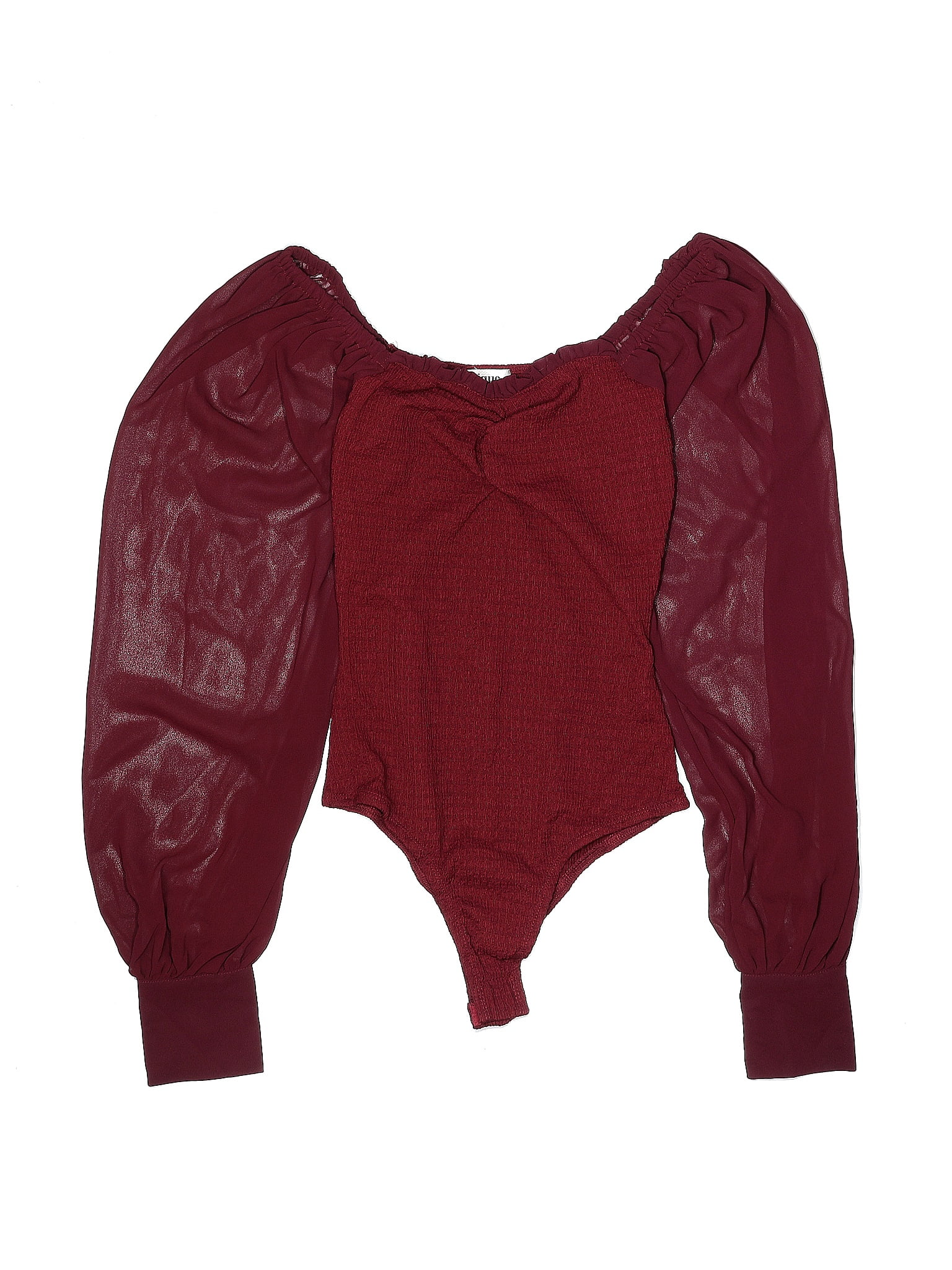 Maroon Essential Bodysuit