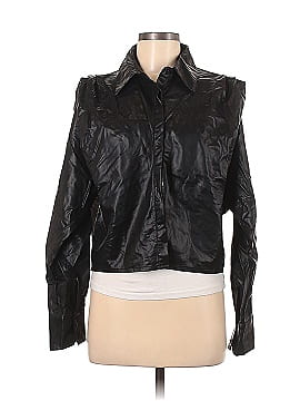 Vera & Lucy Faux Leather Jacket (view 1)