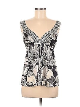 THE WRIGHTS Sleeveless Silk Top (view 1)