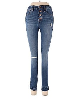 Madewell Petite 10" High-Rise Skinny Jeans: Drop-Hem Edition (view 1)