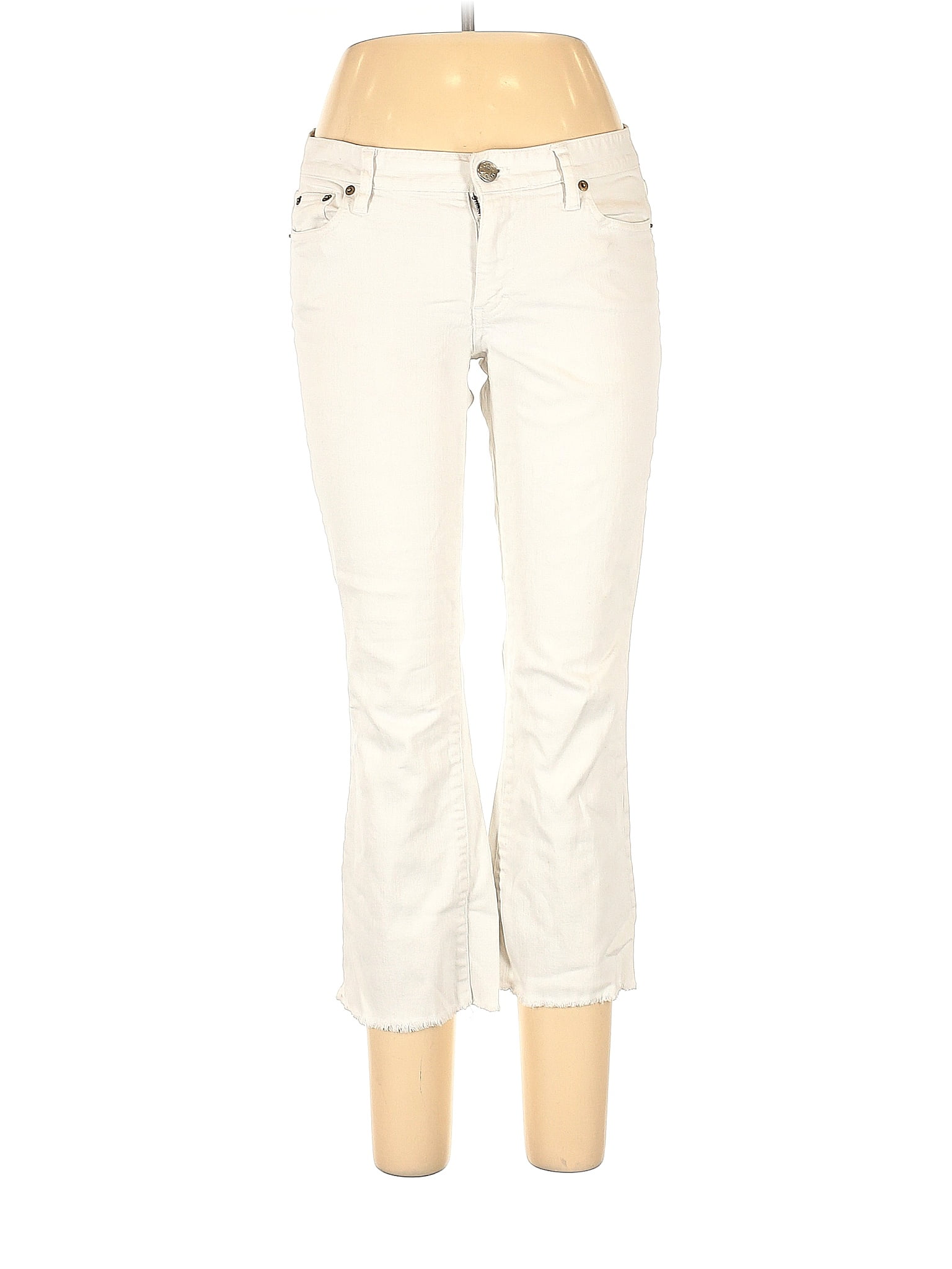 Unbranded Ivory Jeans 30 Waist - 76% off | ThredUp