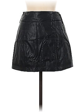 Free People Faux Leather Skirt (view 2)