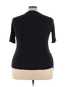 Isabel Maternity Short Sleeve Henley (view 2)