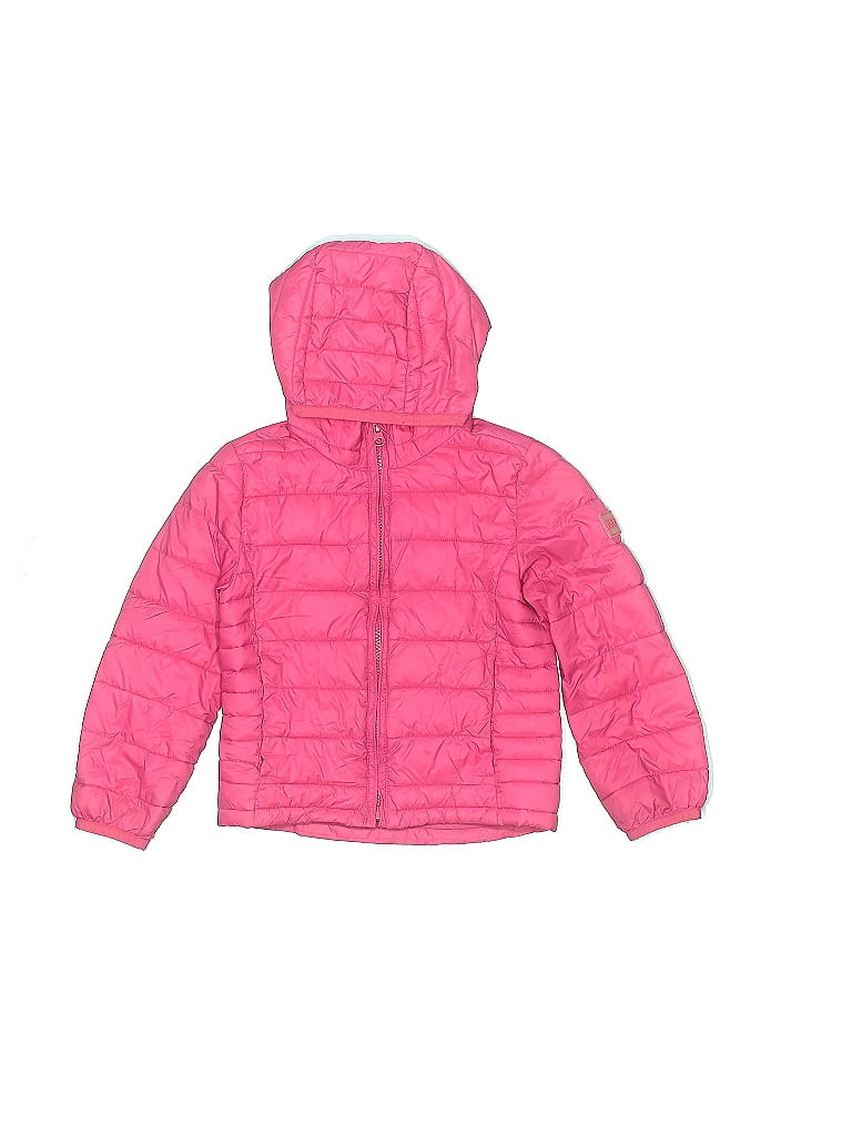 Gap Kids 100 Nylon Solid Pink Coat Size XSmall (Kids) 62 off thredUP