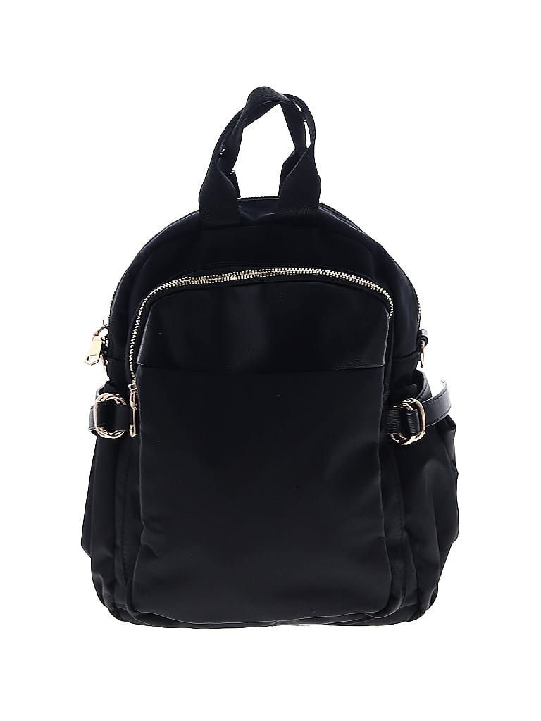 Sol and Selene Solid Black Backpack One Size - 69% off | thredUP