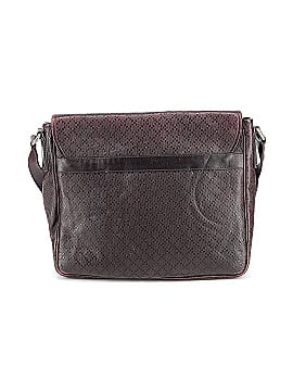 Gucci Dark Brown Diamante Leather Messenger Bag (view 2)