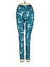Cherryloom Graphic Teal Active Pants Size S - photo 2
