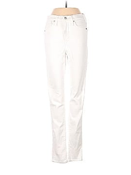 Madewell Tall 10" High-Rise Skinny Jeans in Pure White (view 1)