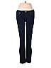 Uniqlo Chevron-herringbone Stripes Color Block Blue Jeans Size 6 - photo 1