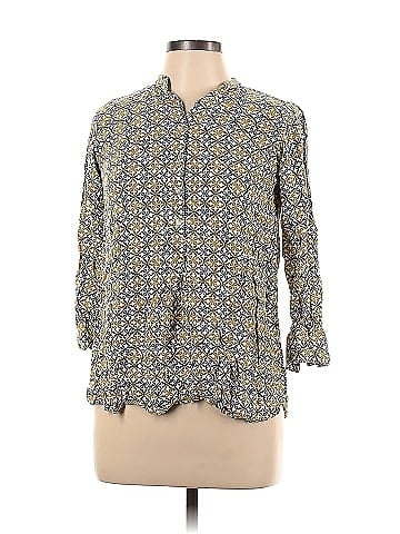 Rock Flower Paper Long Sleeve Blouse (view 1)