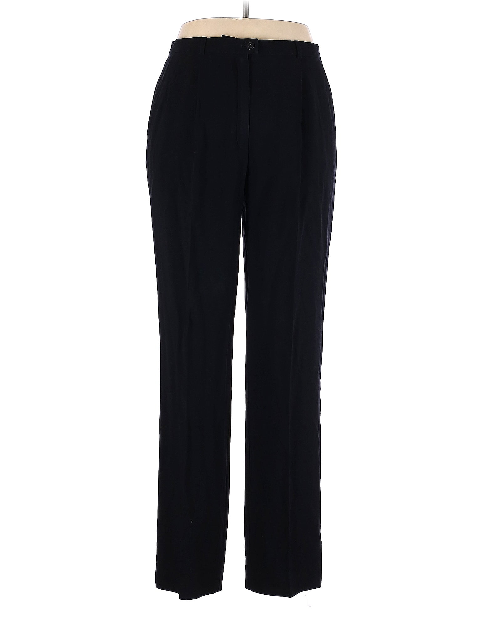 Escada 100% Wool Solid Black Wool Pants Size 44 (EU) - 89% off | thredUP
