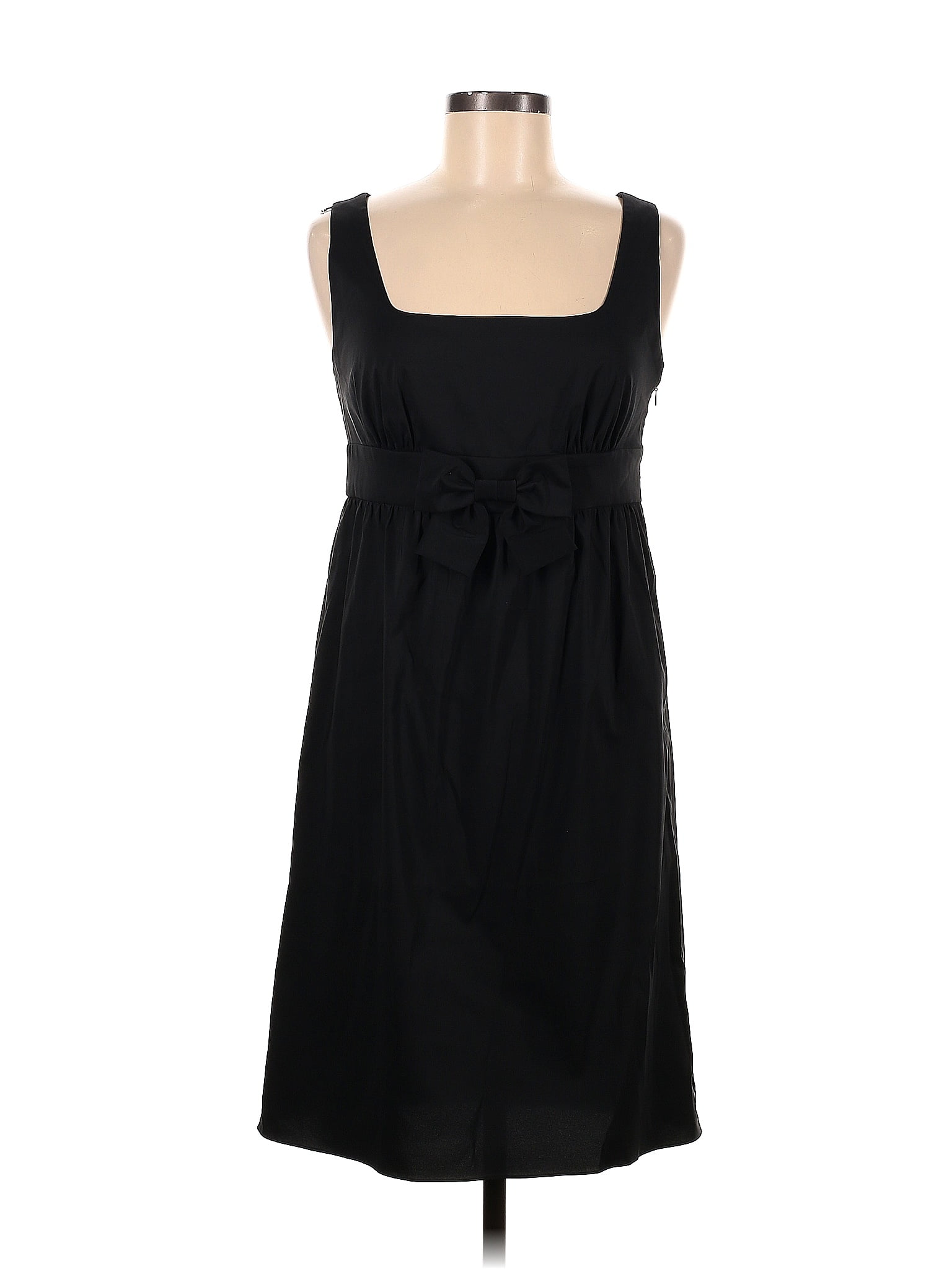 Adrianna Papell Solid Black Casual Dress Size 8 - 88% off | ThredUp