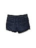 Soho JEANS NEW YORK & COMPANY Solid Blue Denim Shorts Size 12 - photo 2
