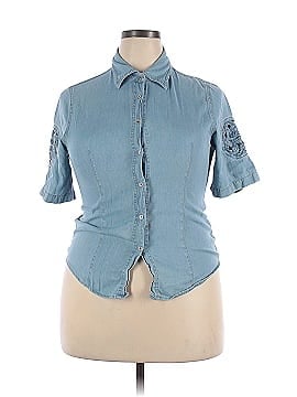 LAFEI NIER Short Sleeve Button-Down Shirt (view 1)