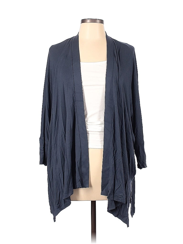 Wynne Layers Blue Cardigan Size L - 81% off | ThredUp