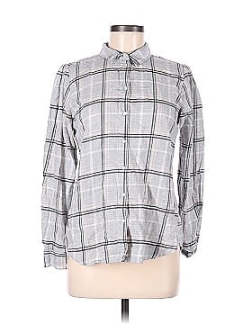 Ann Taylor LOFT Long Sleeve Button-Down Shirt (view 1)