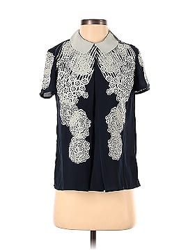Not So Serious by Pallavi Mohan Short Sleeve Blouse (view 1)