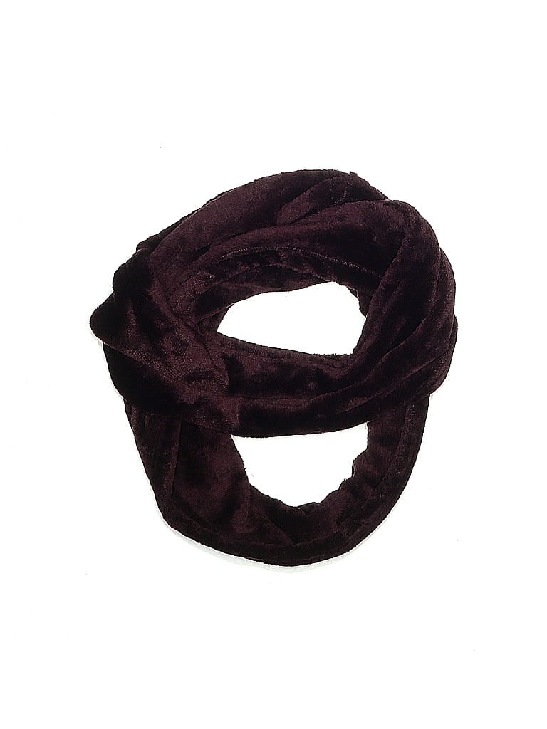 Pre-owned Lands' End Scarf In Burgundy