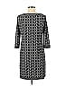 Wisp Houndstooth Chevron-herringbone Gray Black Casual Dress Size 6 (petite) - photo 2