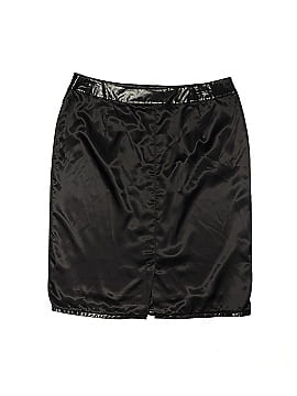 J. Peterman Faux Leather Skirt (view 2)