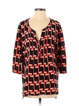 Plenty By Tracy Reese Short Sleeve Silk Top (view 1)