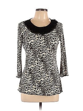 Brittany Black 3/4 Sleeve Blouse (view 1)