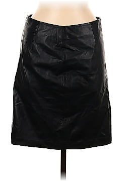 Tara Jarmon Faux Leather Skirt (view 1)