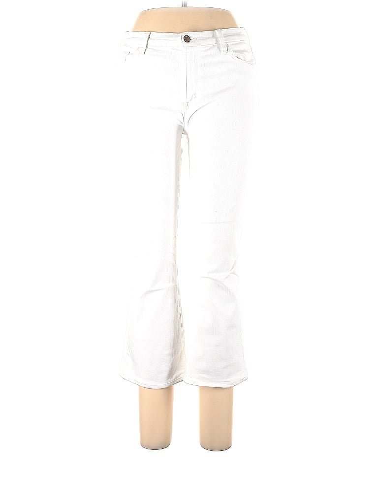 J Brand Solid White Jeans 32 Waist - photo 1