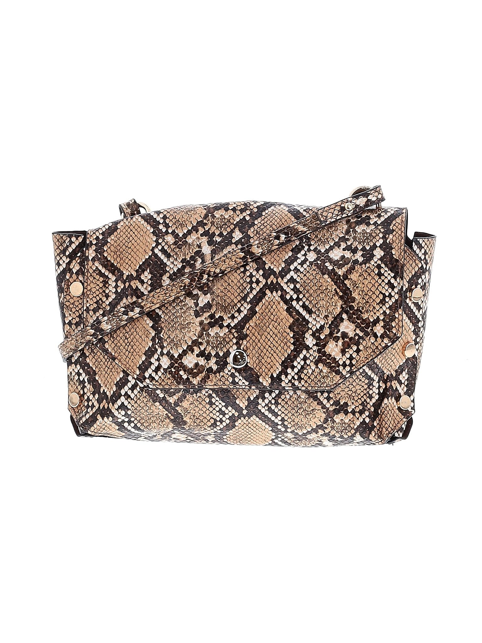 Steve Madden Snake Print Tan Crossbody Bag One Size - 74% off | thredUP