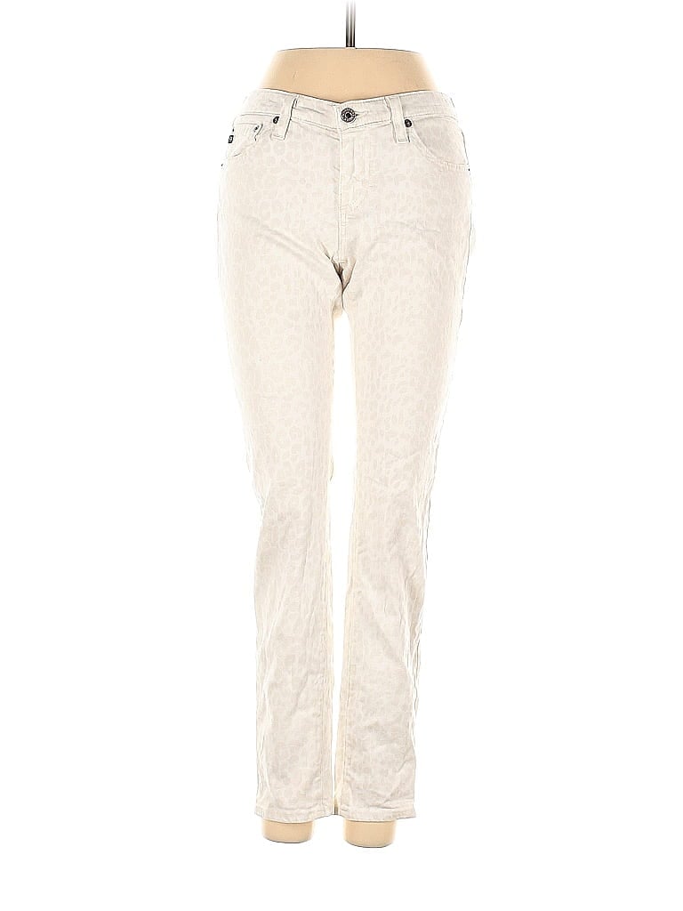 Pre-owned Adriano Goldschmied Jeans In White