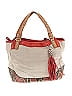 Rafe New York Color Block Snake Print Tan Shoulder Bag One Size - photo 1