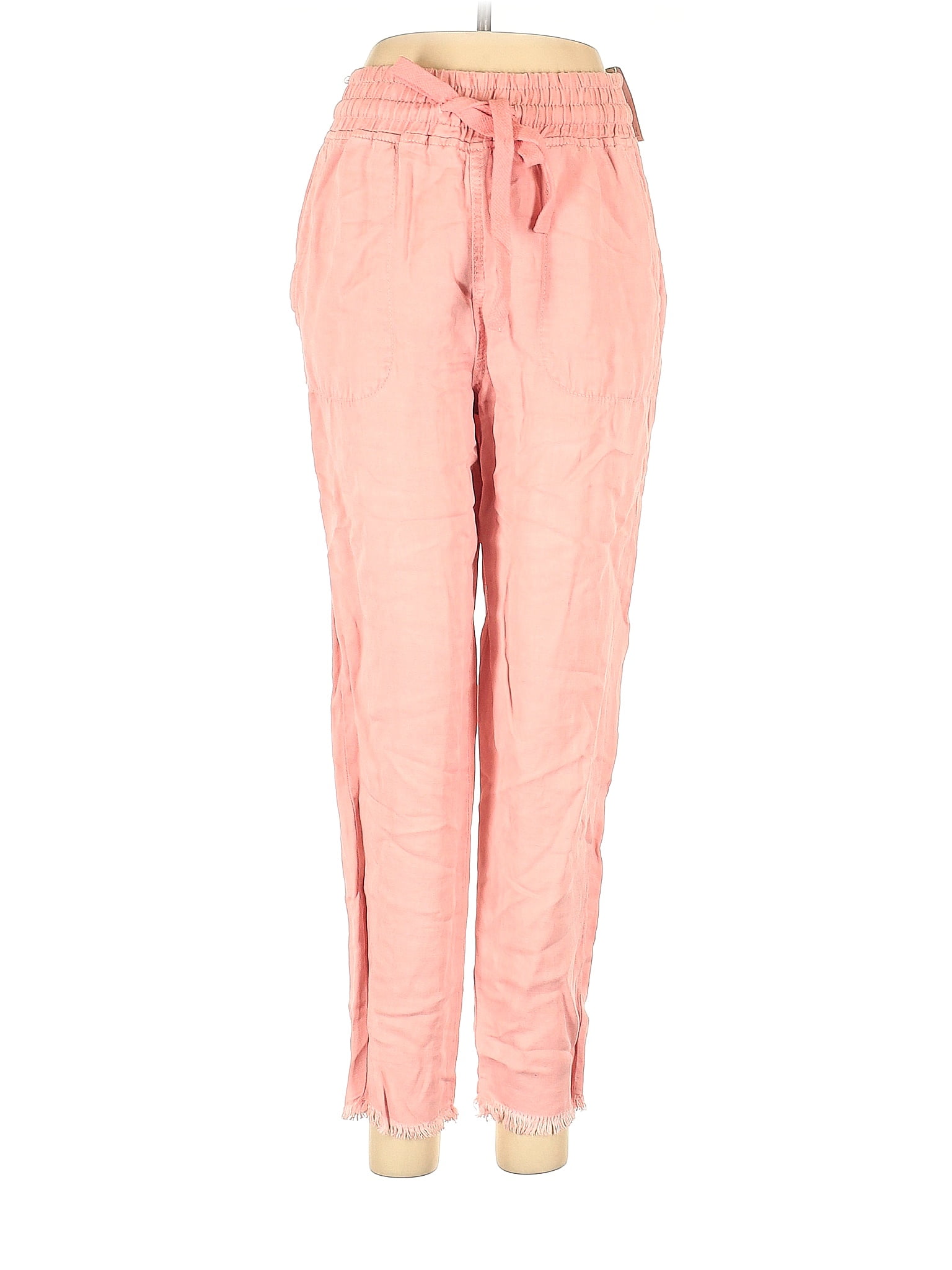 Zara Solid Pink Casual Pants Size M - 39% off | thredUP