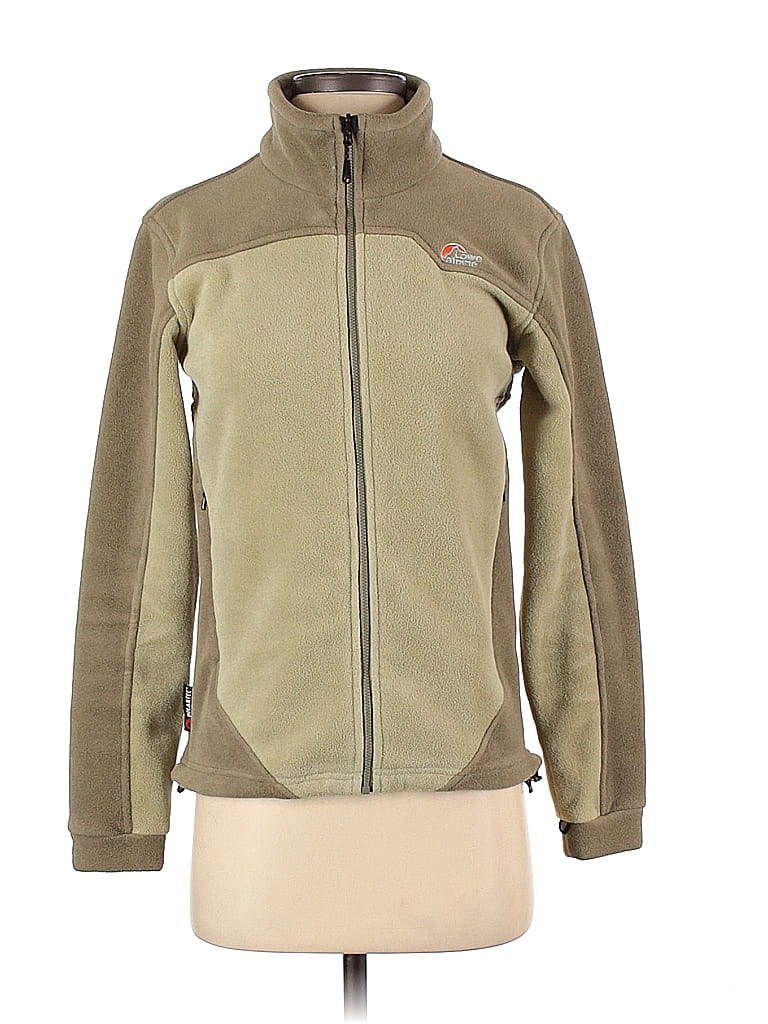 Lowe Alpine Solid Color Block Green Fleece Size XS - 68% off | thredUP