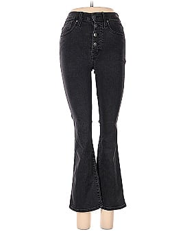 Madewell Cali Demi-Boot Jeans in Bellspring Wash: Button-Front Edition (view 1)