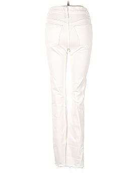 Madewell The Tall Perfect Vintage Jean in Tile White: Raw-Hem Edition (view 2)