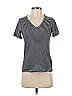 Banana Republic 100% Pima Cotton Stripes Black Blue Short Sleeve T-Shirt Size XXS - photo 1