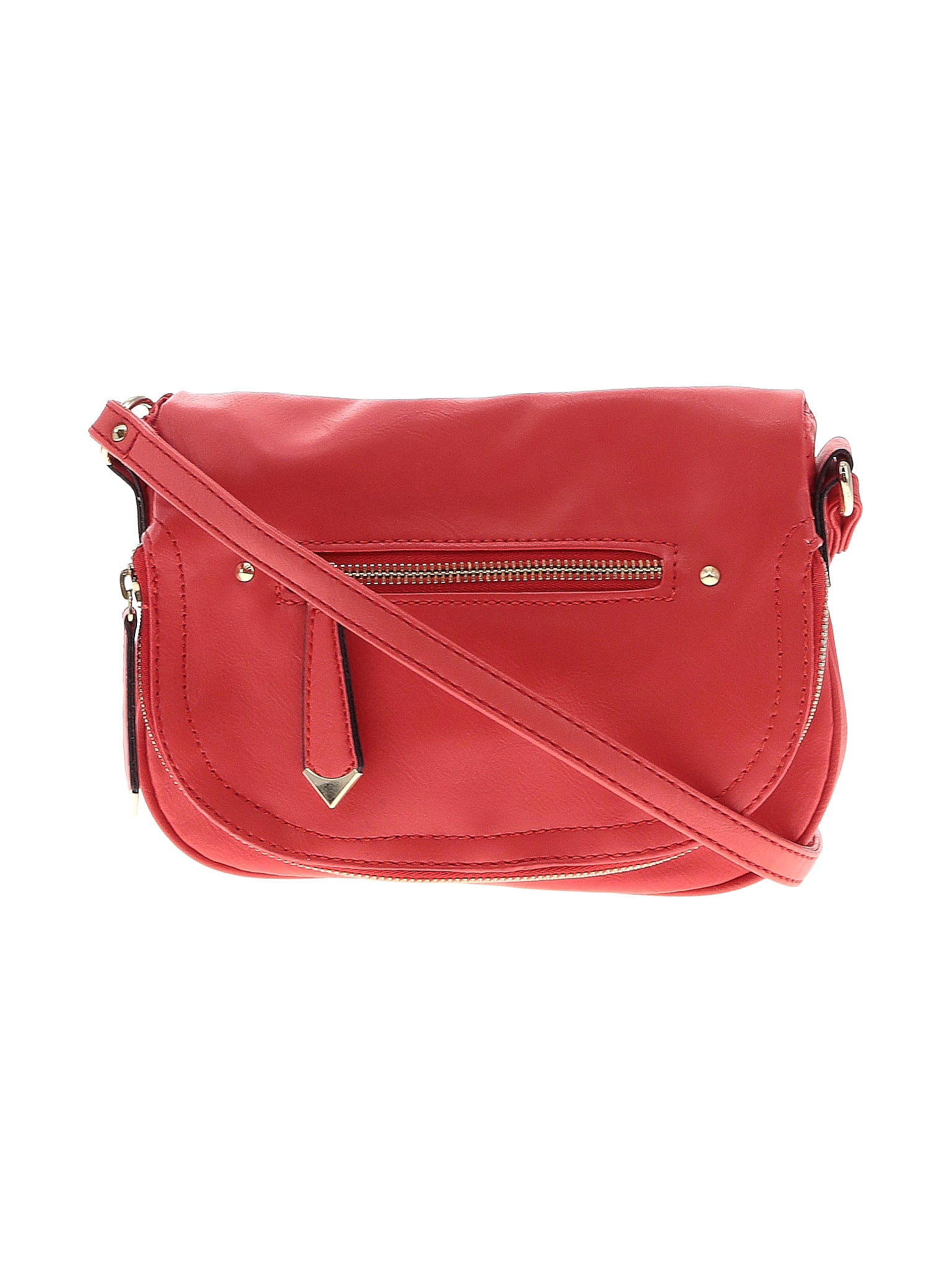 Apt. 9 Solid Red Crossbody Bag One Size 60 off thredUP