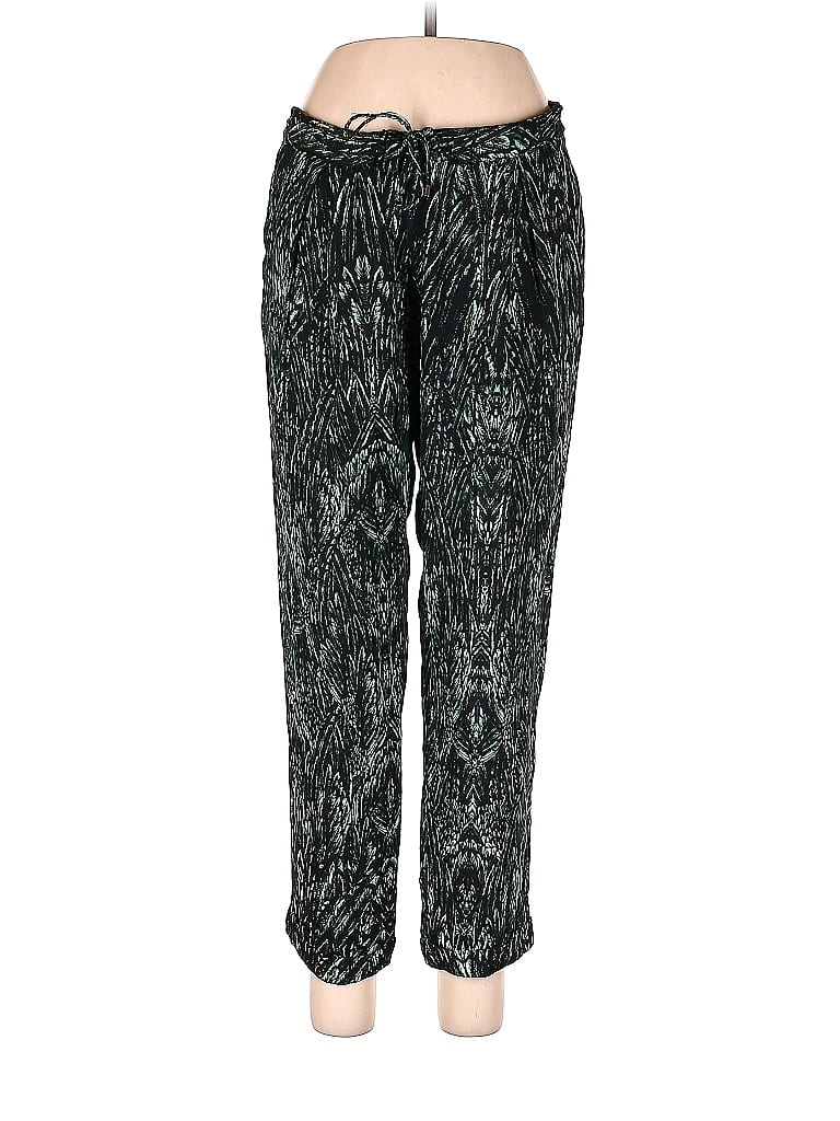 Haute Hippie 100% Silk Multi Color Black Silk Pants Size S - photo 1