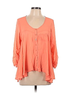 Material Girl Long Sleeve Blouse (view 1)