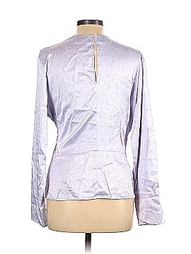 Something Navy Long Sleeve Blouse (view 2)