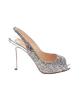 Christian Louboutin Multi-color Glitter No Prive 110mm heels/pumps (view 1)