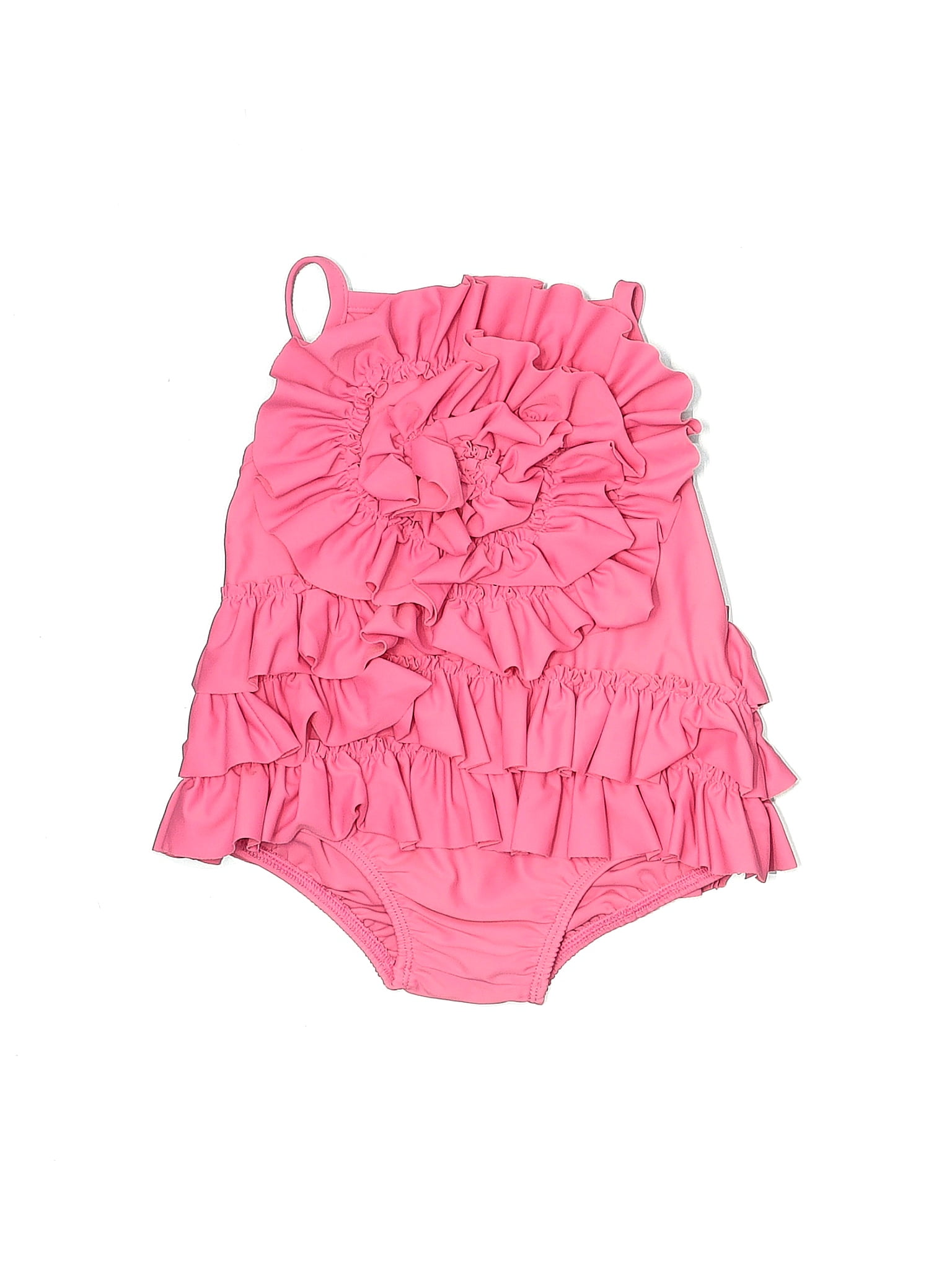 Mud Pie - Floral and Stripe Reversible Girl's Swimsuit main image 0